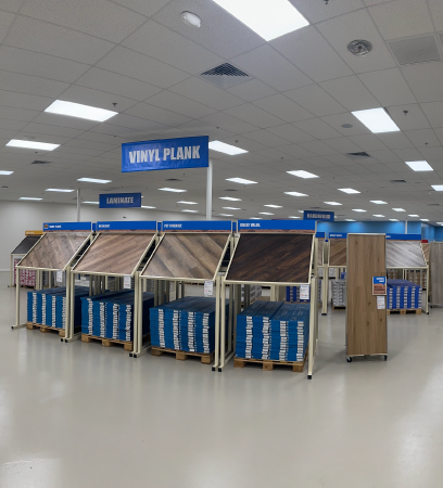 The Floor Trader of Fresno CA showroom interior